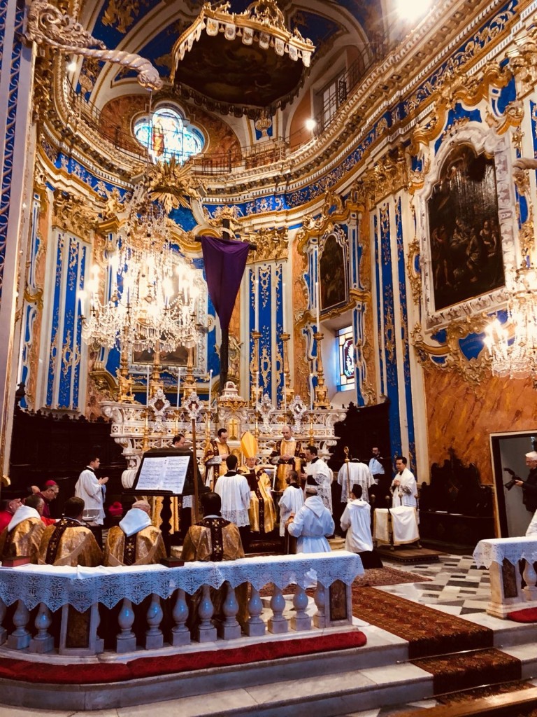 The church choir of Dolcedo